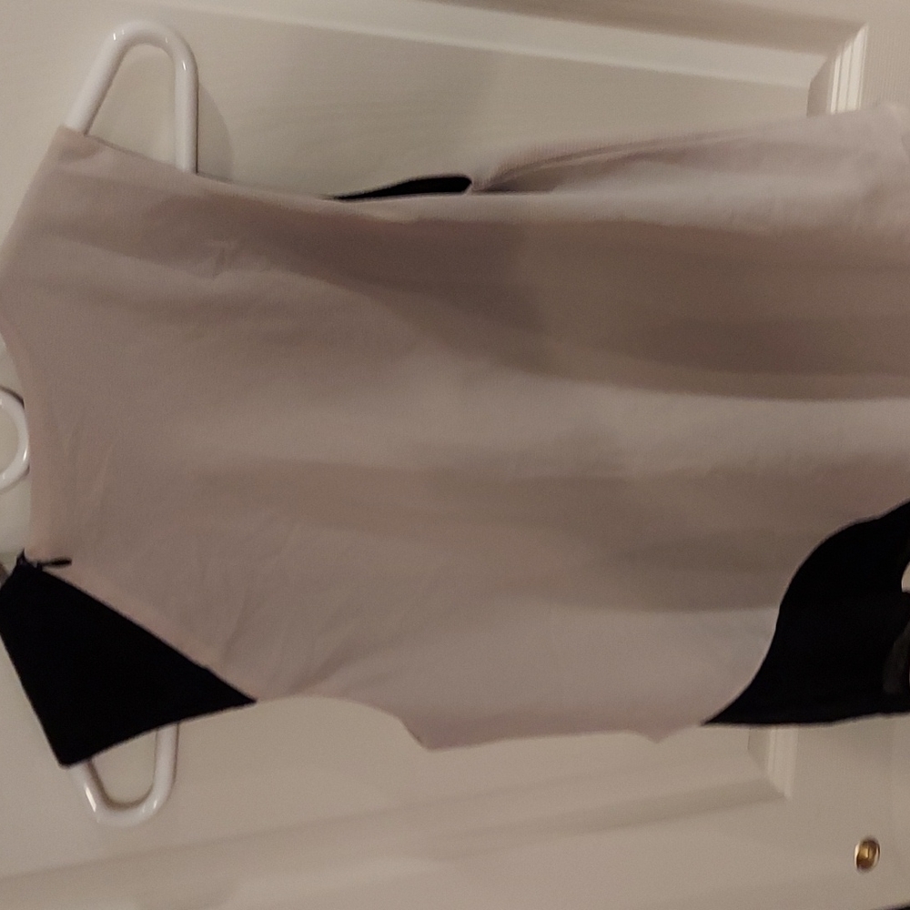 Rachel Rachel Roy Asymmetrical Colorblock Sleeveless Top Blouse Small - Picture 4 of 8